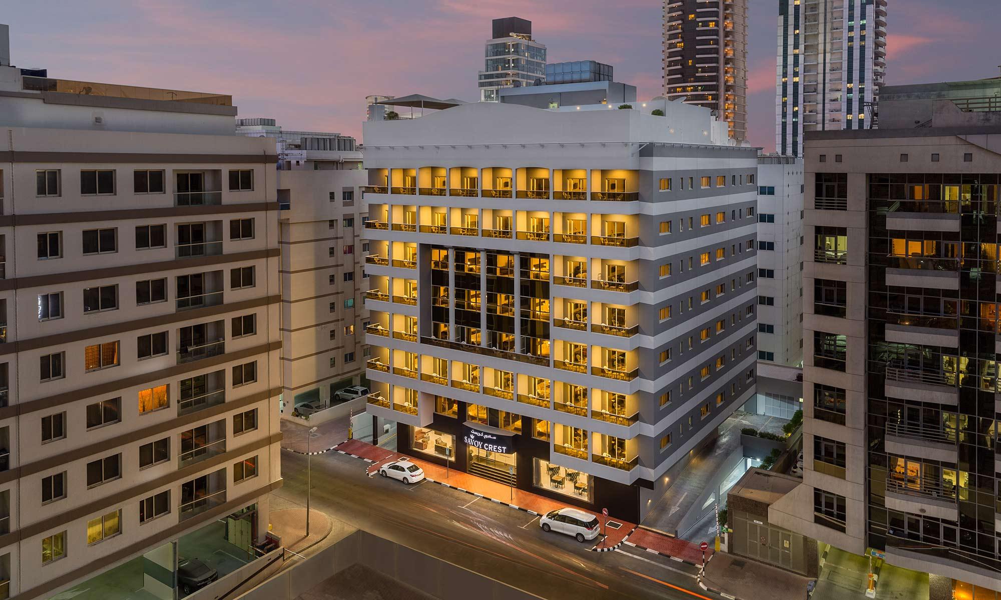 Savoy Crest Hotel Apartments Dubai Eksteriør bilde